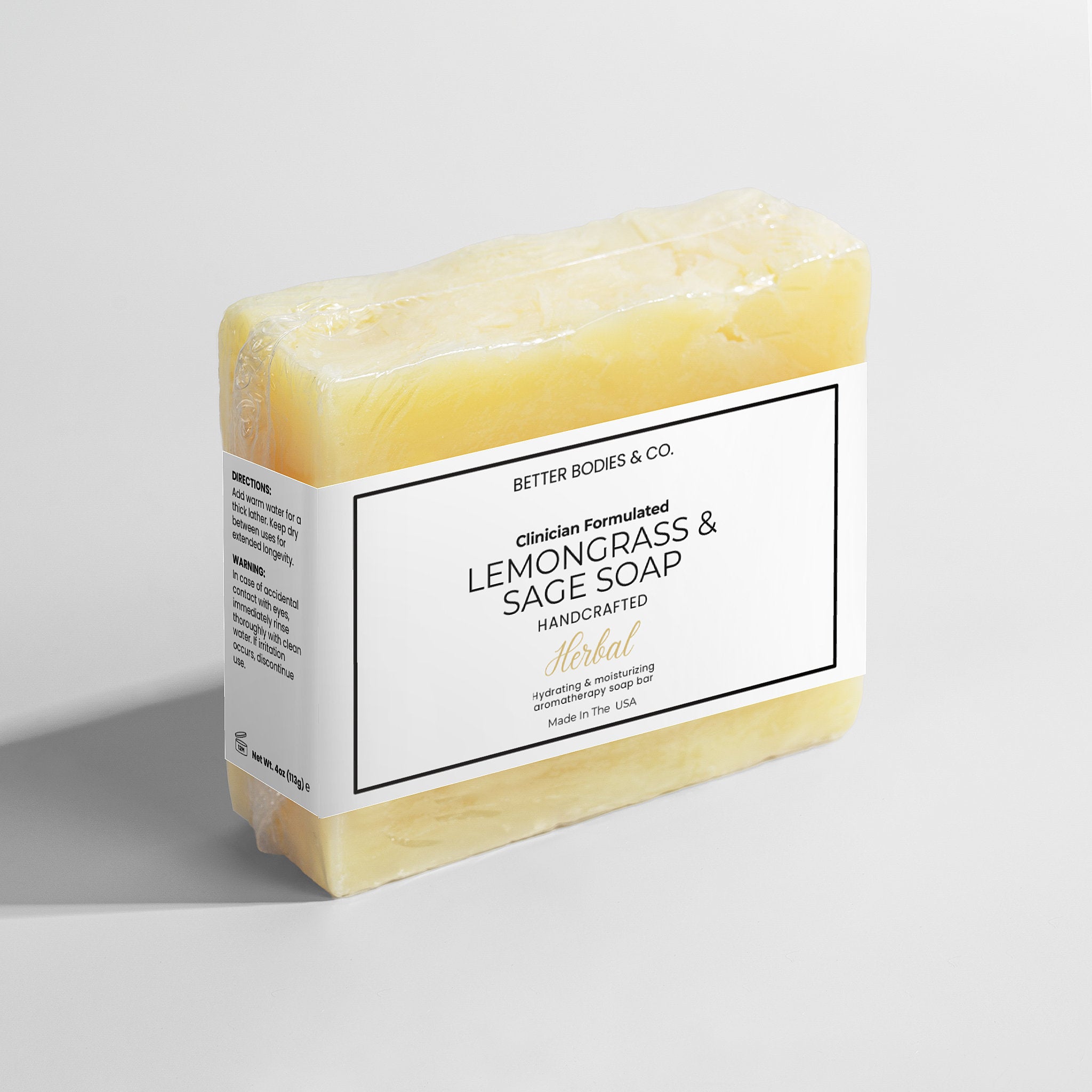 Lemongrass & Sage Soap