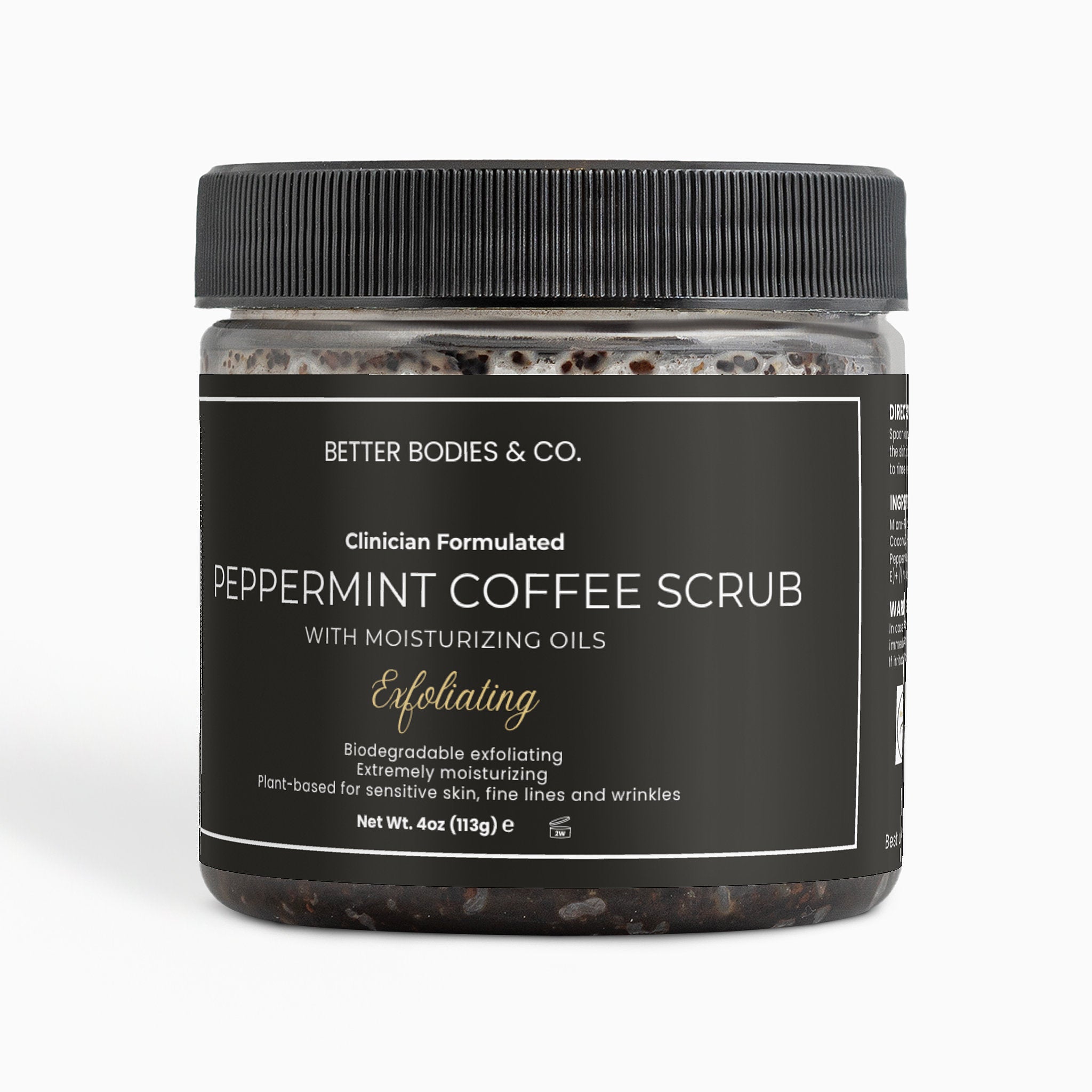 Peppermint Coffee Scrub
