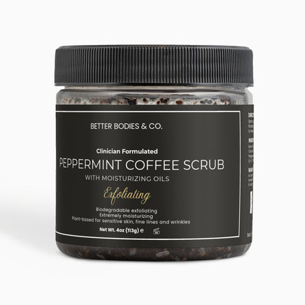 Peppermint Coffee Scrub