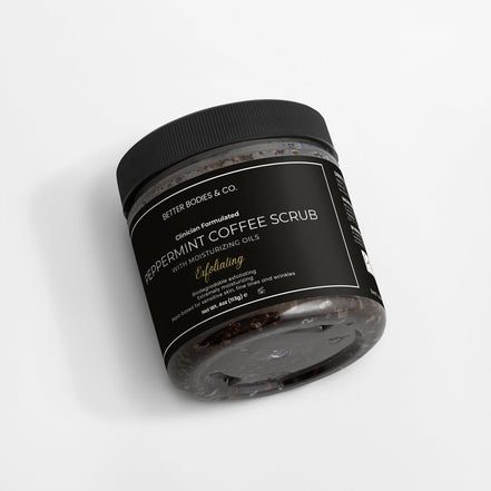Peppermint Coffee Scrub
