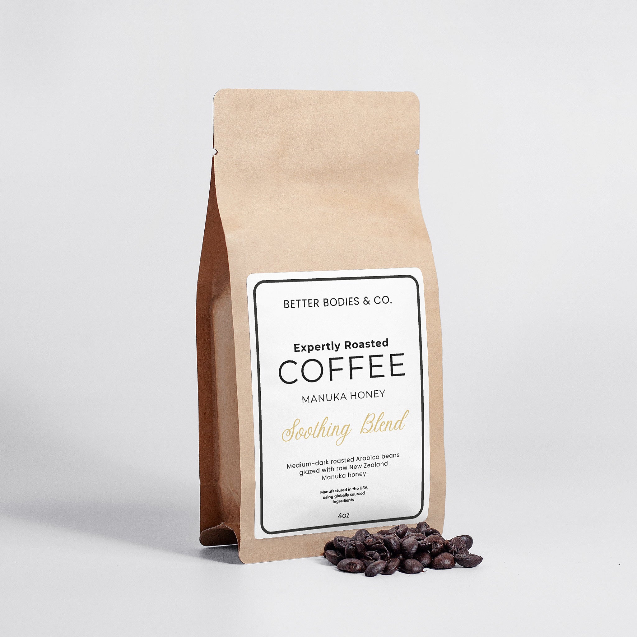 Manuka Honey Coffee 4oz