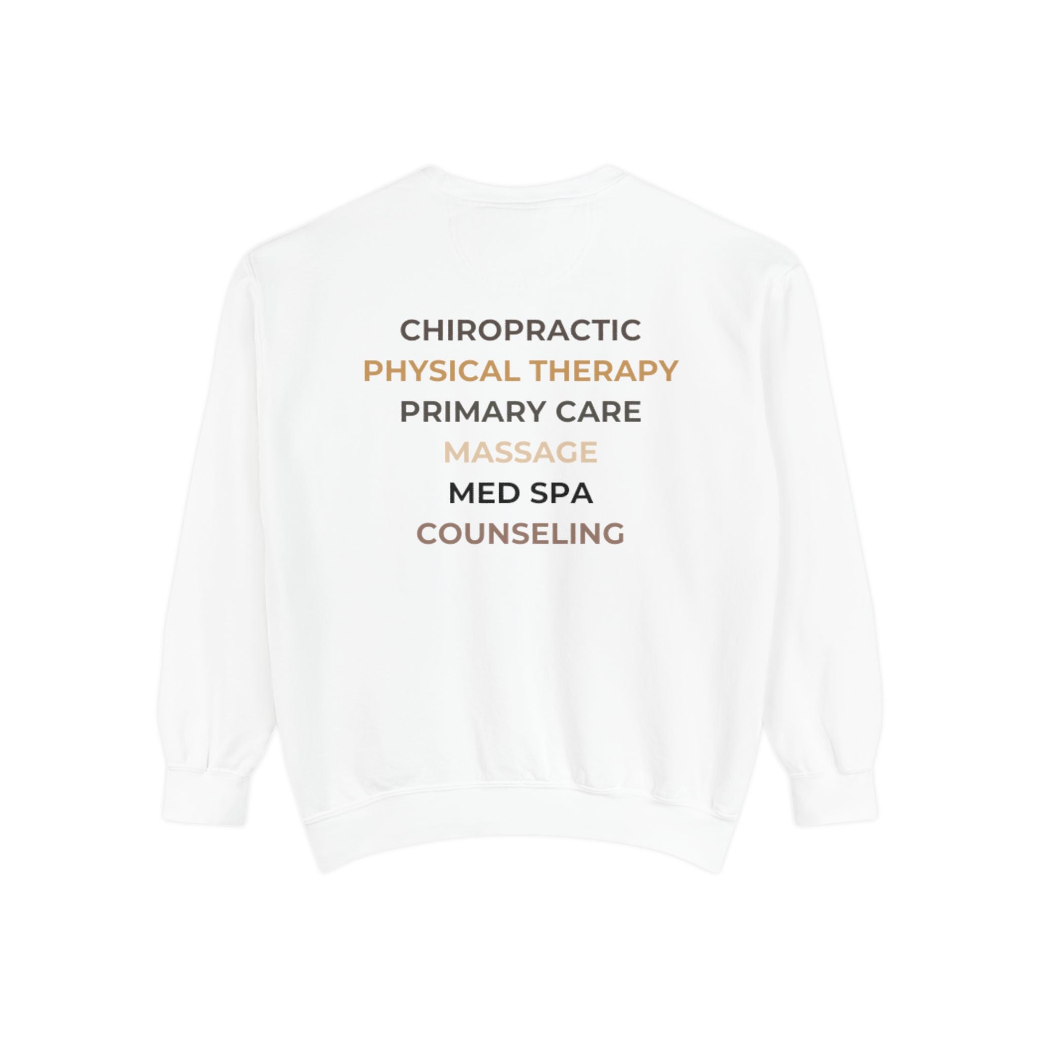 Better Bodies Wellness Sweatshirt — Chiropractic & Physical Therapy Crewneck