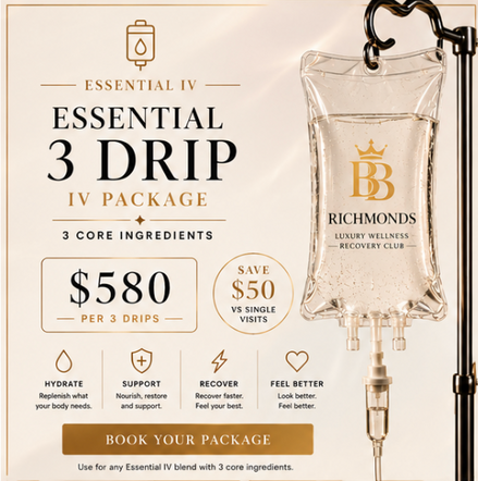 Essential Iv Package – 3 Drips
