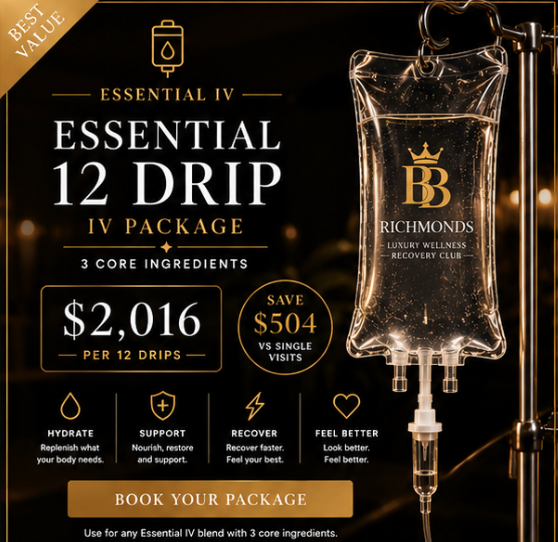 Essential Iv Package – 12 Drips