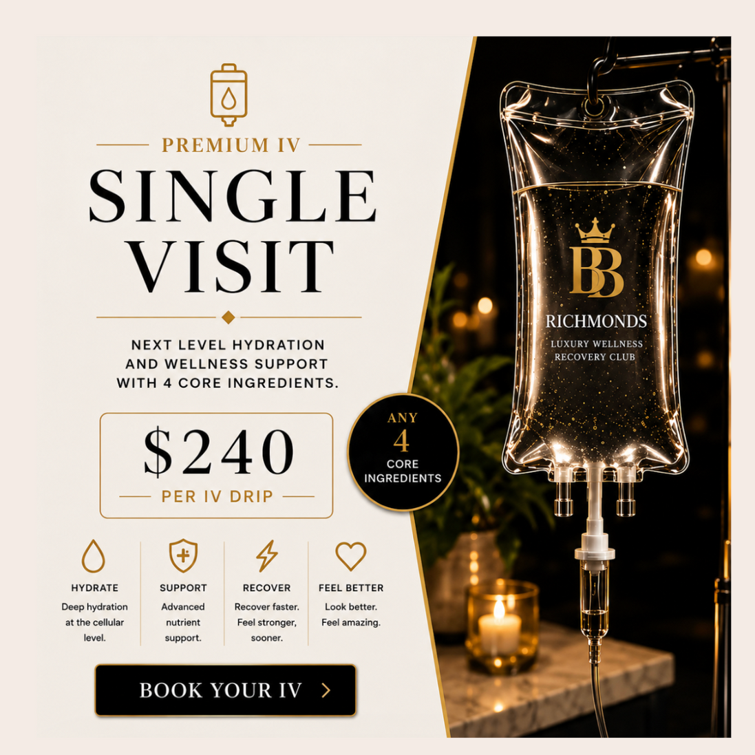 Single Drip - PREMIUM Iv