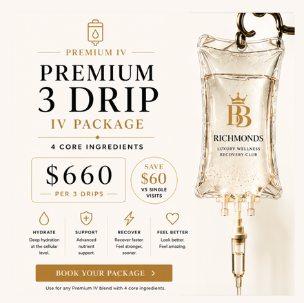 PREMIUM IV Package – 3 Drips