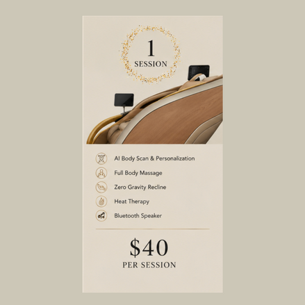1 AI MASSAGE SESSION